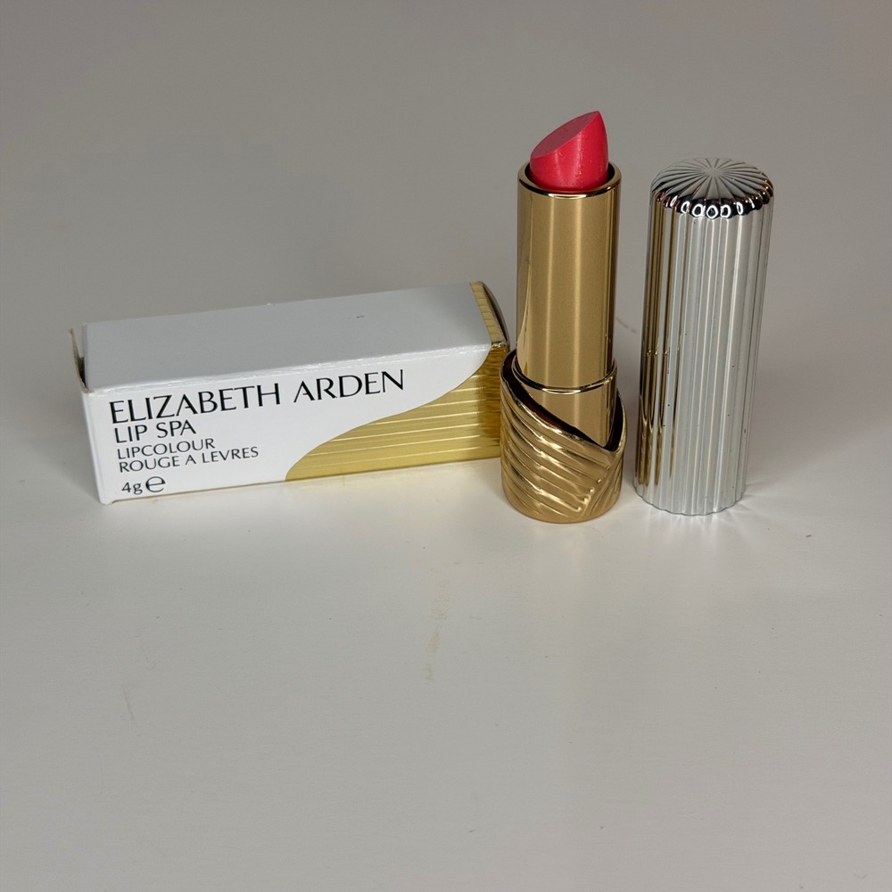 Elizabeth Arden Lip Spa Lipcolour Real Pink 123 Hydrating Lipstick 4g New in Box